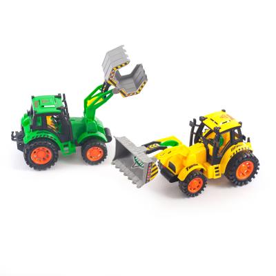 Трактор, инерц-й, 2 вида, в слюде, 358-6