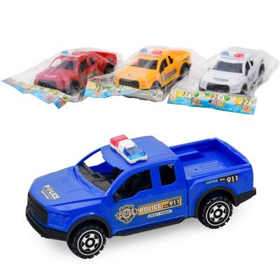 Полицейская машина, инерц-я, микс цветов, в пакете, 2982-1