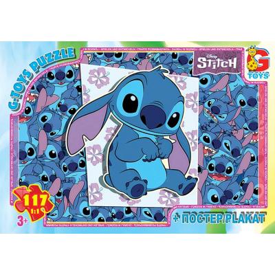 Пазли ТМ "G-Toys" із серії "Stitch", 117 ел.	