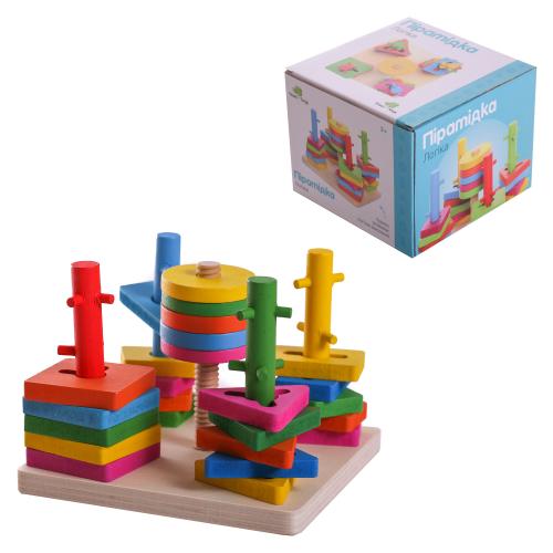 Деревянная "Пирамидка", MD 0061 Деревянная "Пирамидка", MD 0061