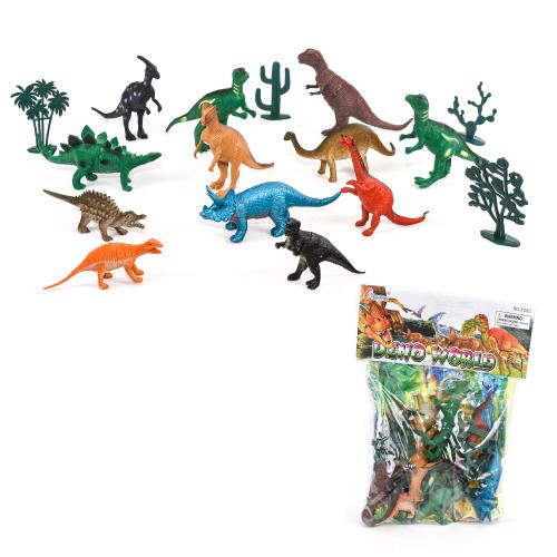 Набор животных "Динозавры", F282