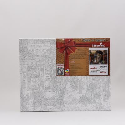 Набор для росписи по номерам "Волшебный переулок", 40х50 см, ID-KHO2173