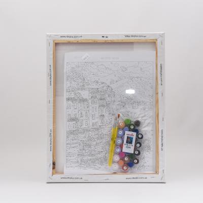 Набор для росписи по номерам "Ранним утром", 40х50 см, ID-KHO2176