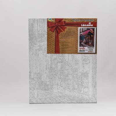 Набор для росписи по номерам "Любимый магазинчик", 40х50 см, ID-KHO2195