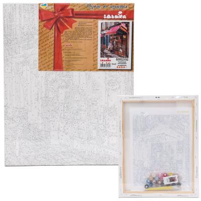 Набор для росписи по номерам "Любимый магазинчик", 40х50 см, ID-KHO2195