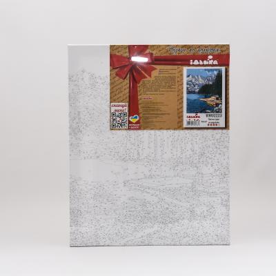 Набор для росписи по номерам "Горное озеро", 40х50 см, ID-KHO2223