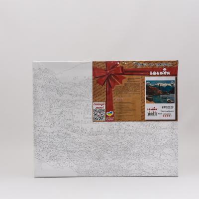 Набор для росписи по номерам "Прибрежное утро", 40х50 см, ID-KHO2229