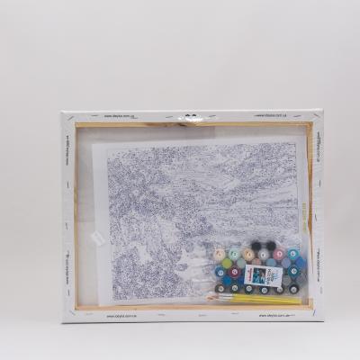 Набор для росписи по номерам "Волшебное местечко, 40х50 см, ID-KHO2234