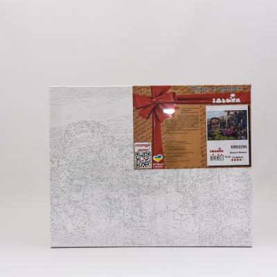 Набор для росписи по номерам "Жизнь в Провансе", 40х50 см, ID-KHO2245