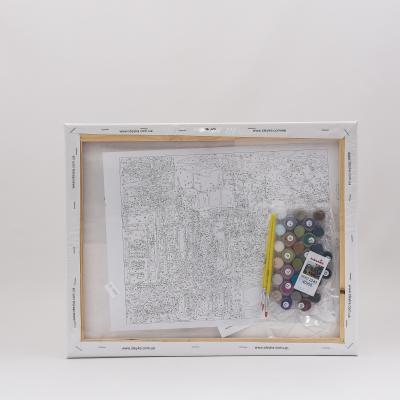 Набор для росписи по номерам "Жизнь в Провансе", 40х50 см, ID-KHO2245