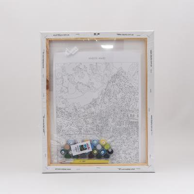 Набор для росписи по номерам "Незабываемый вид", 40х50 см, ID-KHO2272