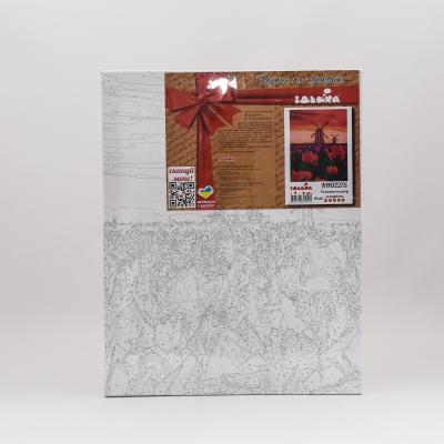 Набор для росписи по номерам "Тюльпаны на западе", 40х50 см, ID-KHO2275