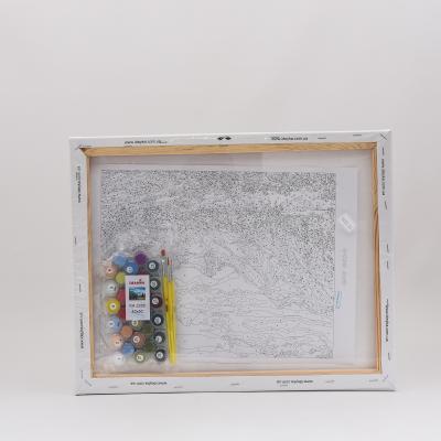 Набор для росписи по номерам "Альпийское совершенство", 40х50 см, ID-KHO2288