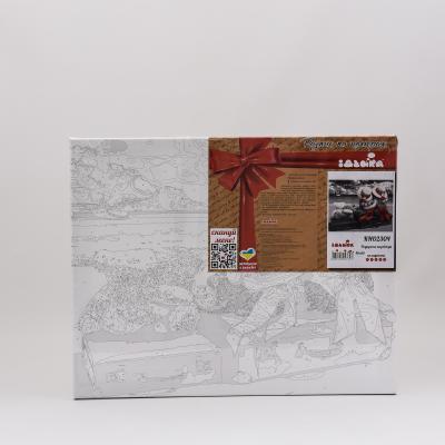 Набор для росписи по номерам "Подружки навсегда", 40х50 см, ID-KHO2304