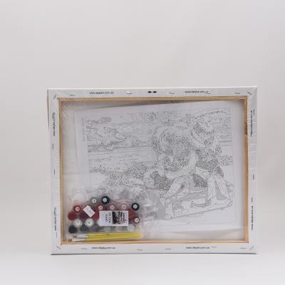 Набор для росписи по номерам "Подружки навсегда", 40х50 см, ID-KHO2304