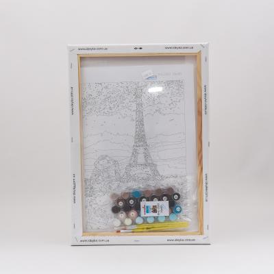 Набор для росписи по номерам "Путешественница", 35х50 см, ID-KHO2693