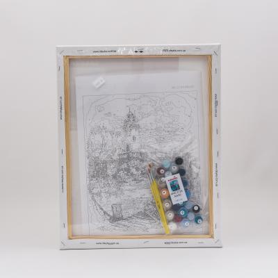 Набор для росписи по номерам "Тихая гавань", 40х50 см, ID-KHO2724