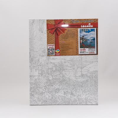 Набор для росписи по номерам "Утро в Швейцарии", 40х50 см, ID-KHO2734