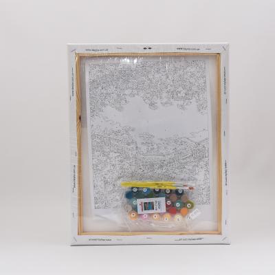 Набор для росписи по номерам "Залив мечты", 40х50 см, ID-KHO2744