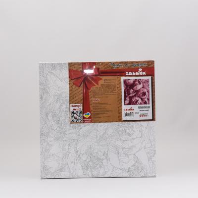 Набор для росписи по номерам "Весенние эмоции", 40х40 см, ID-KHO3033