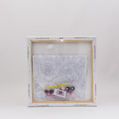 Набор для росписи по номерам "Весенние эмоции", 40х40 см, ID-KHO3033