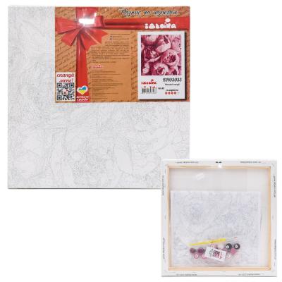 Набор для росписи по номерам "Весенние эмоции", 40х40 см, ID-KHO3033