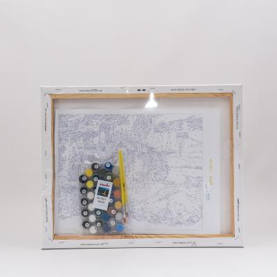 Набор для росписи по номерам "Вдохновляющая Италия", 40х50 см, ID-KHO3511