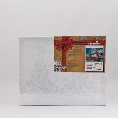 Набор для росписи по номерам "Лондонский мост", 40х50 см, ID-KHO3515