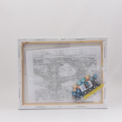 Набор для росписи по номерам "Лондонский мост", 40х50 см, ID-KHO3515