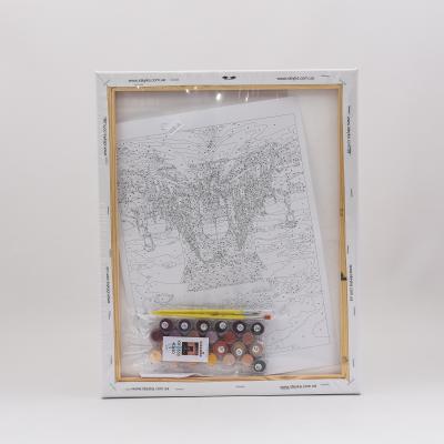 Набор для росписи по номерам "Соединение берегов", 40х50 см, ID-KHO3550