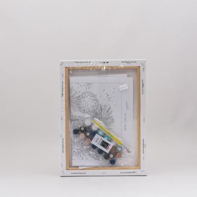 Набор для росписи по номерам "Огни Парижа", 30х40 см, ID-KHO3572