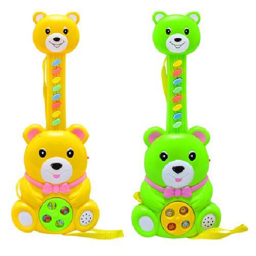 Гитара-медведь, 2 цвета, в кульке, 8088