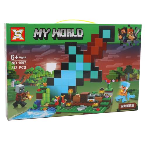 Конструктор "MY WORLD", 1097