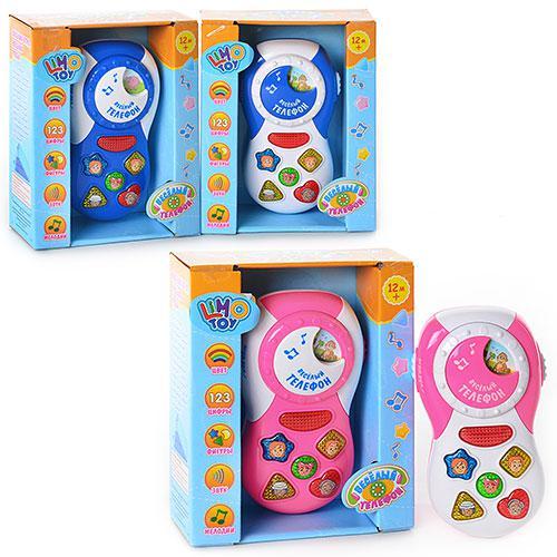 Телефон "Весёлый телефон", микс цветов, в кор-ке, 7287 Телефон "Весёлый телефон", микс цветов, в кор-ке, 7287