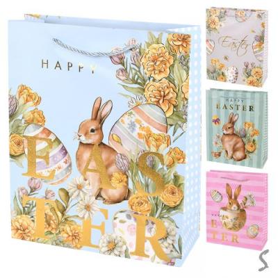 Пакет подарунковий паперовий M "Easter" 26*32*10см
