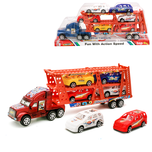 Іграшка інерційна "Трейлер 7 в 1", 888-3 Іграшка інерційна "Трейлер 7 в 1", 888-3