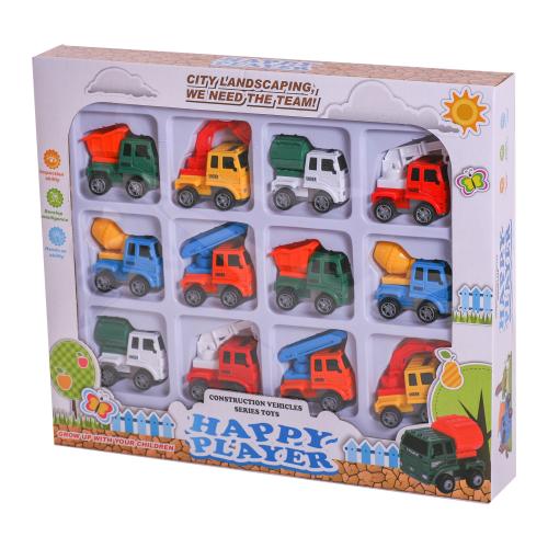 Набор транспорта, инерц-й, в кор-ке, 8861A