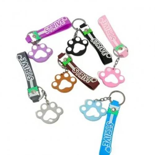 Брелок для ключів "Лапки" зі стрічкою, BT-3310