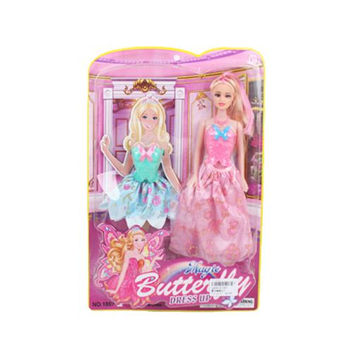 Лялька 28 см, мікс видів, на листі, 1807-H-1 Лялька 28 см, мікс видів, на листі, 1807-H-1