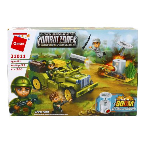 Конструктор Qman, 264 деталі, 21011 Qman Конструктор Qman, 264 деталі, 21011 Qman
