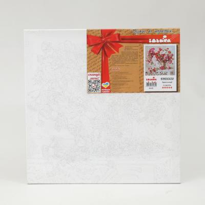 Набор для росписи номеров. "Букет воспоминаний" 50*50см, ID-KHO13120