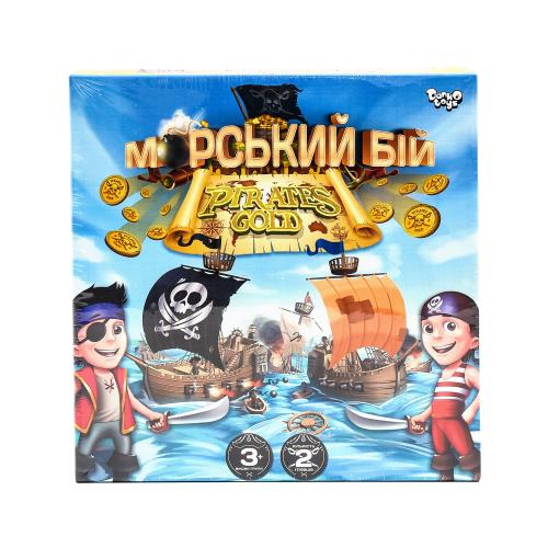 Настільна гра "Морский бій pirates Gold", ДТ-БИ-07-69