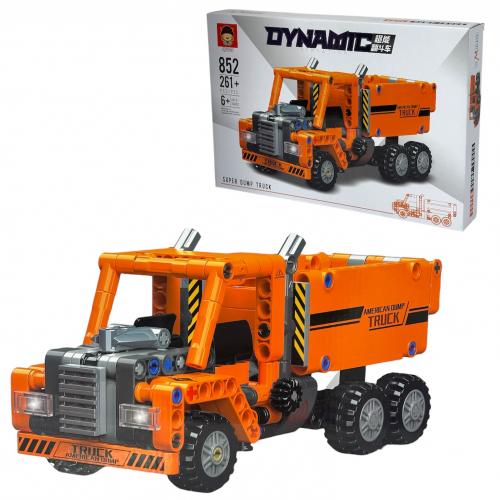 Конструктор машинка та трансформер деталей DYNAMIC, 852