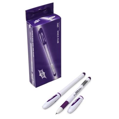 Ручка AIHAO, гелевая, фиолетовая, 12 шт. (цена за упаковку)