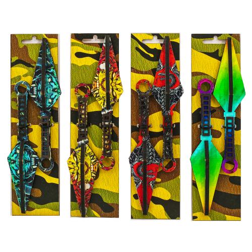 Ніж дерев'яний "3D подвійний", 3D-10