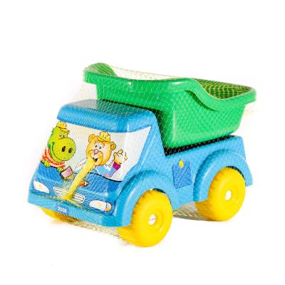 Самосвал, песочный набор, микс цветов, в сетке, Л-013-11 Самосвал, песочный набор, микс цветов, в сетке, Л-013-11