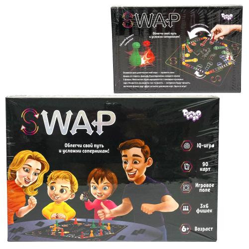 Настольная развлекательная игра "Swap" РУС, ДТ-БИ-07-87