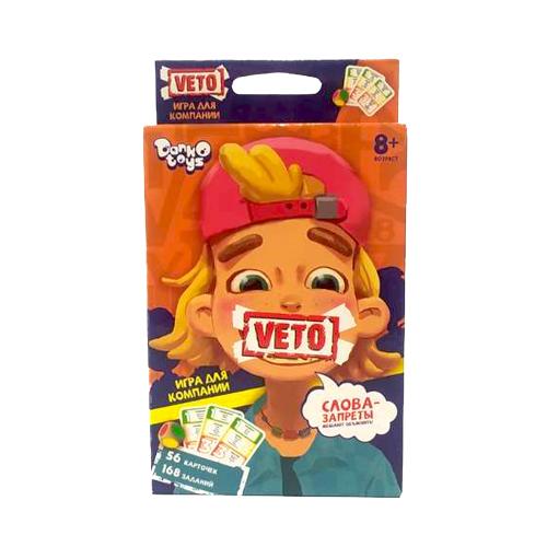 Настольная развлекательная игра "VETO" мини РУС, ДТ-МН-14-31