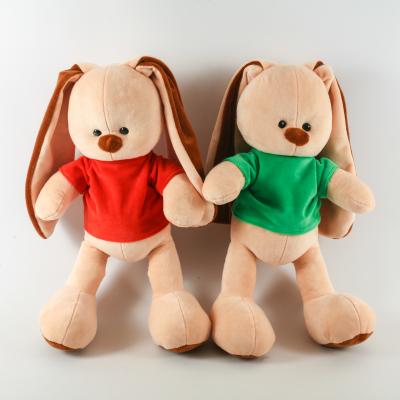 М'яка іграшка "Зайчик в футболці", 1110-101