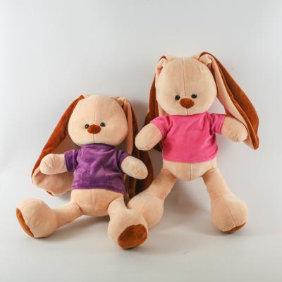 М'яка іграшка "Зайчик в футболці", 1110-101